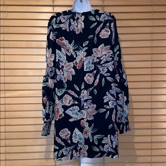 Cooper St Phantom Floral with Smocked Sleeves Dress - Picture 6 of 9